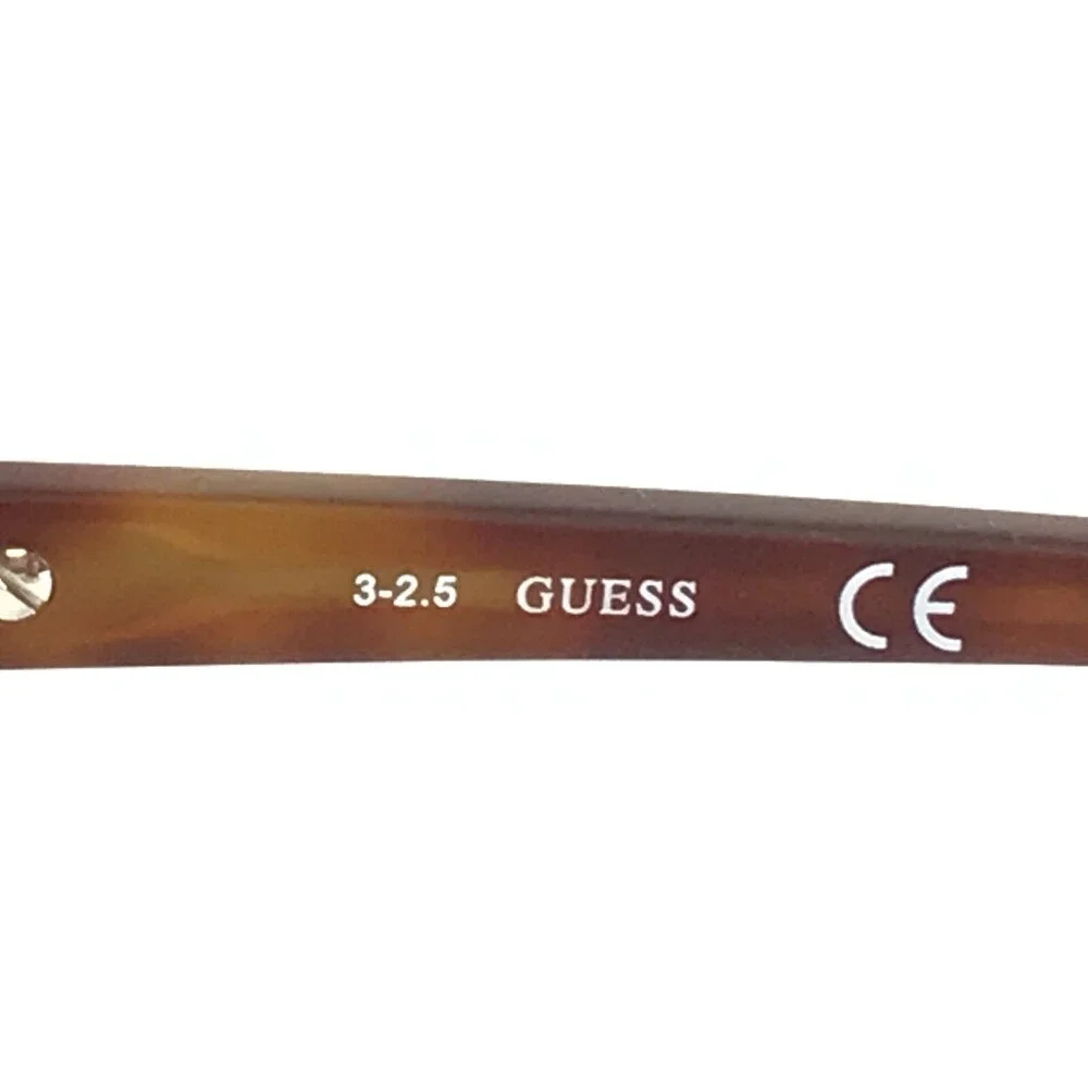 Guess Eyeglasses Frames GU1866 052 Brown Tortoise Orange Square 53-18-145